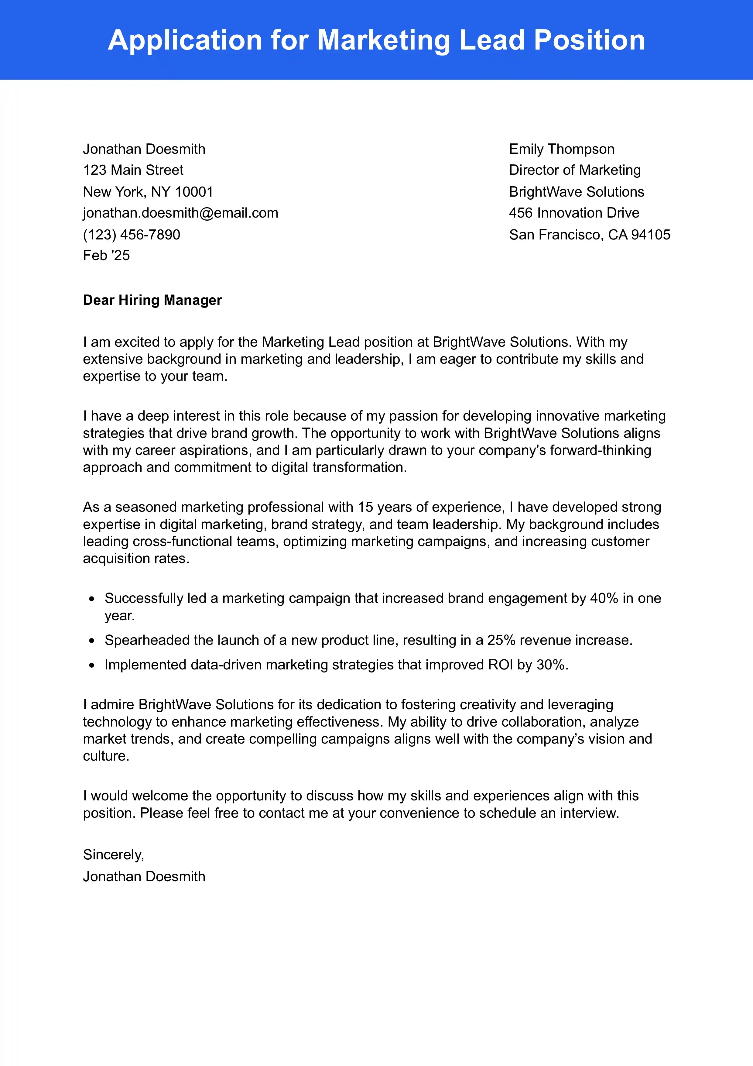 Creative Wibblit Cover Letter Editor Template 2