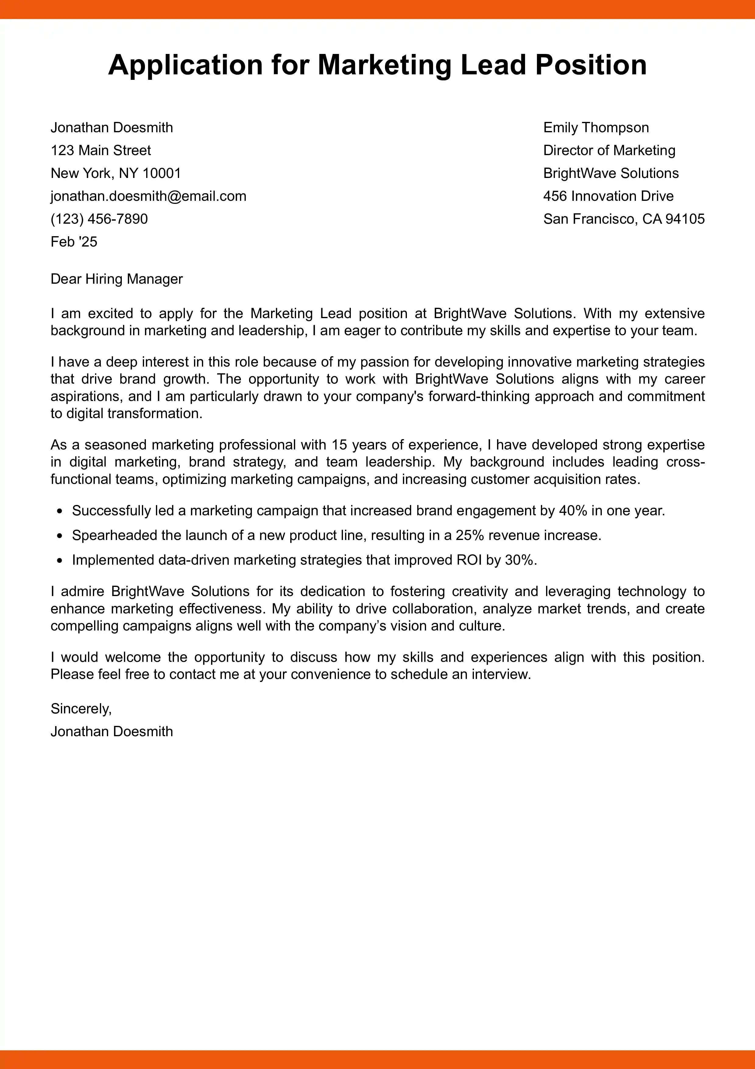 Creative Wibblit Cover Letter Editor Template 3