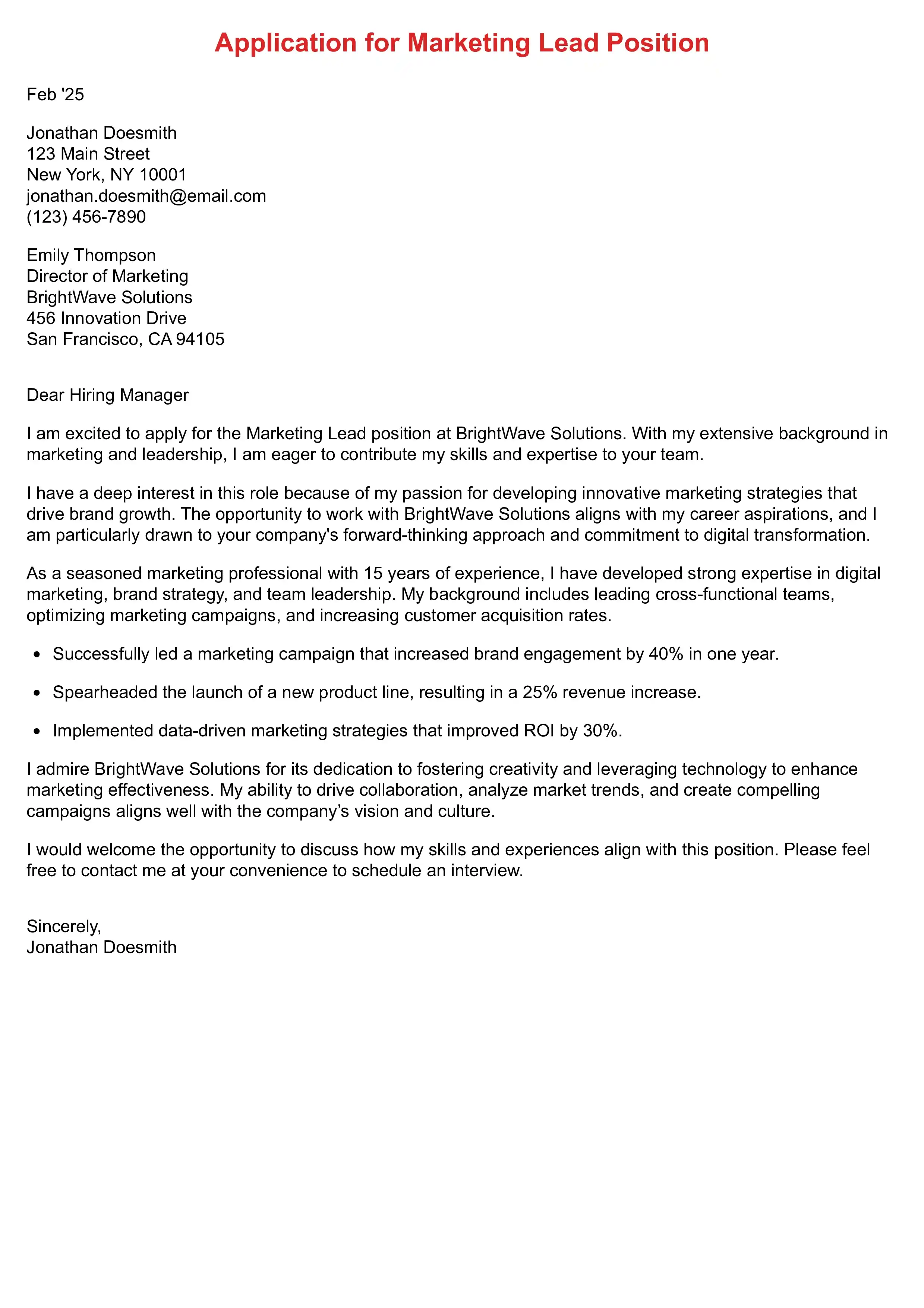 Creative Wibblit Cover Letter Editor Template 5